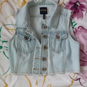 Hwy Jeans Cropped denim jacket